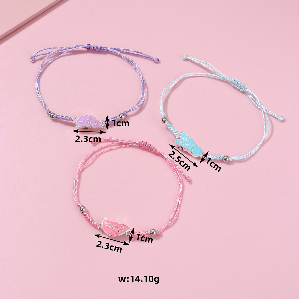 Heart Magnet 3-Piece Bracelet - image 3
