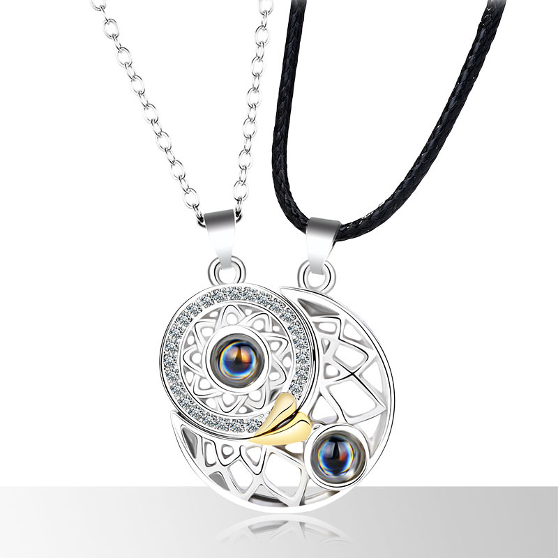 100-Language Projection Necklace - image 1