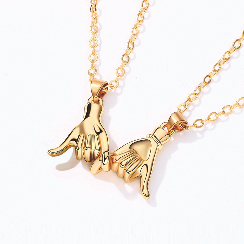Pinky Promise Couple Necklace - image 2