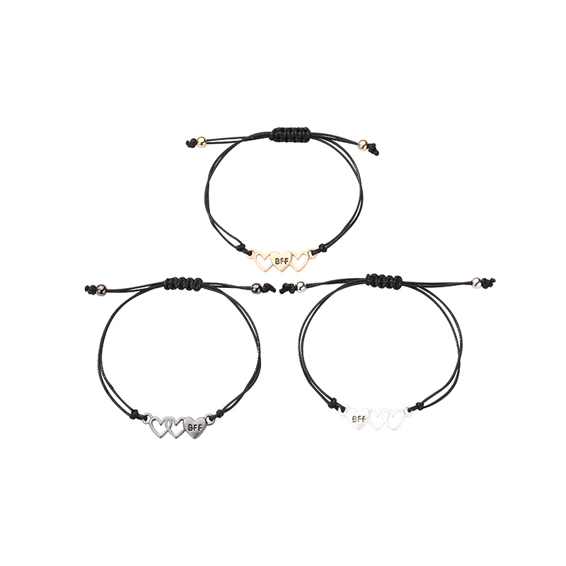 BFF Heart Wax Cord Bracelet - image 5