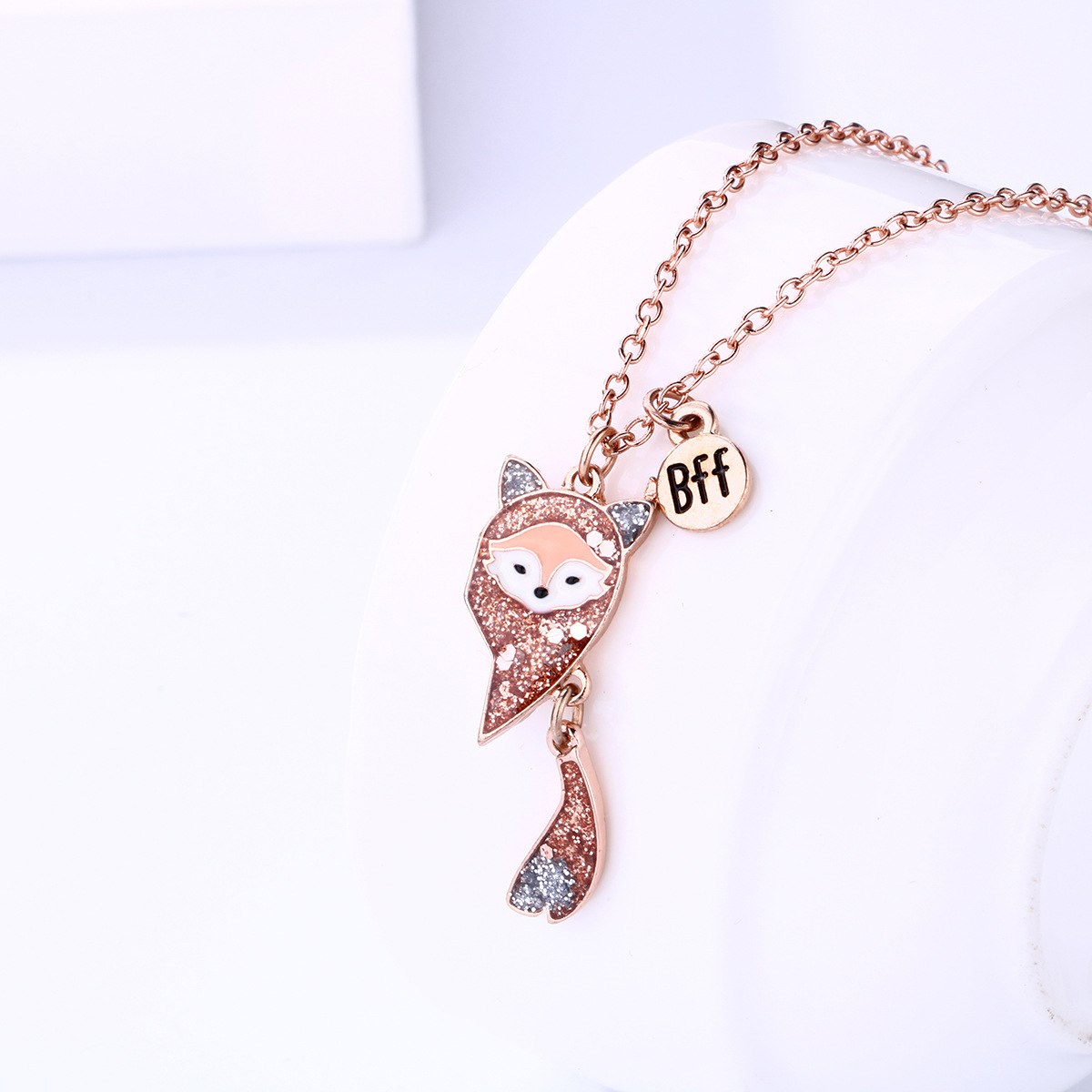 Fox Magnet BFF Necklace Set - image 4