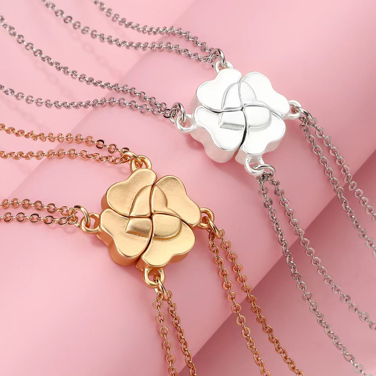 Clover Magnetic Bestie Necklace - image 1
