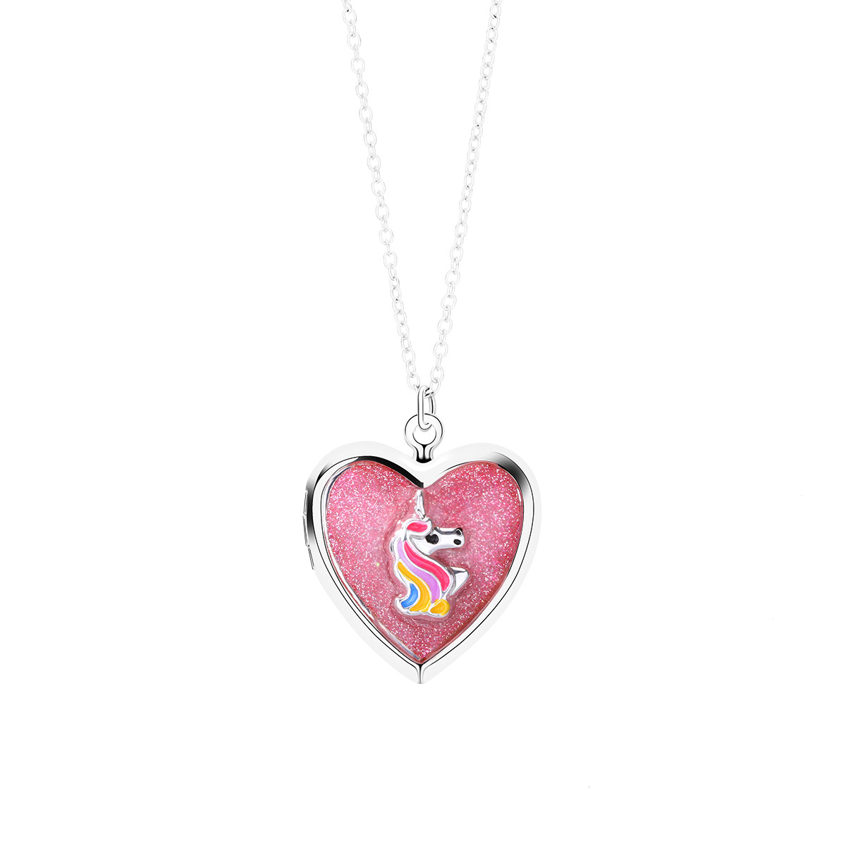 Unicorn Photo Locket Necklace - image 5