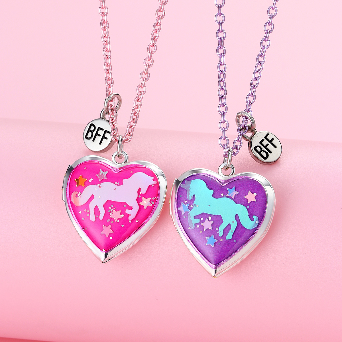 Unicorn Photo Locket Necklace - image 7