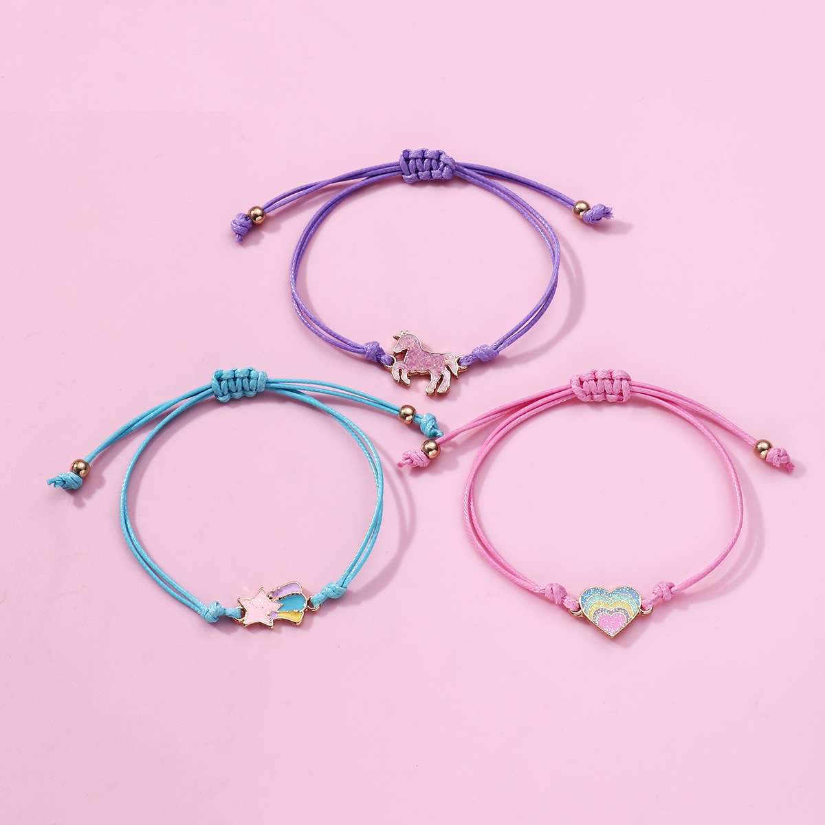 Unicorn Rainbow Bracelet Set - image 3