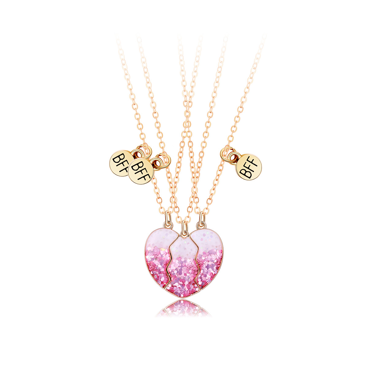 Cute Oil-Drop 3-Piece Necklace - image 6