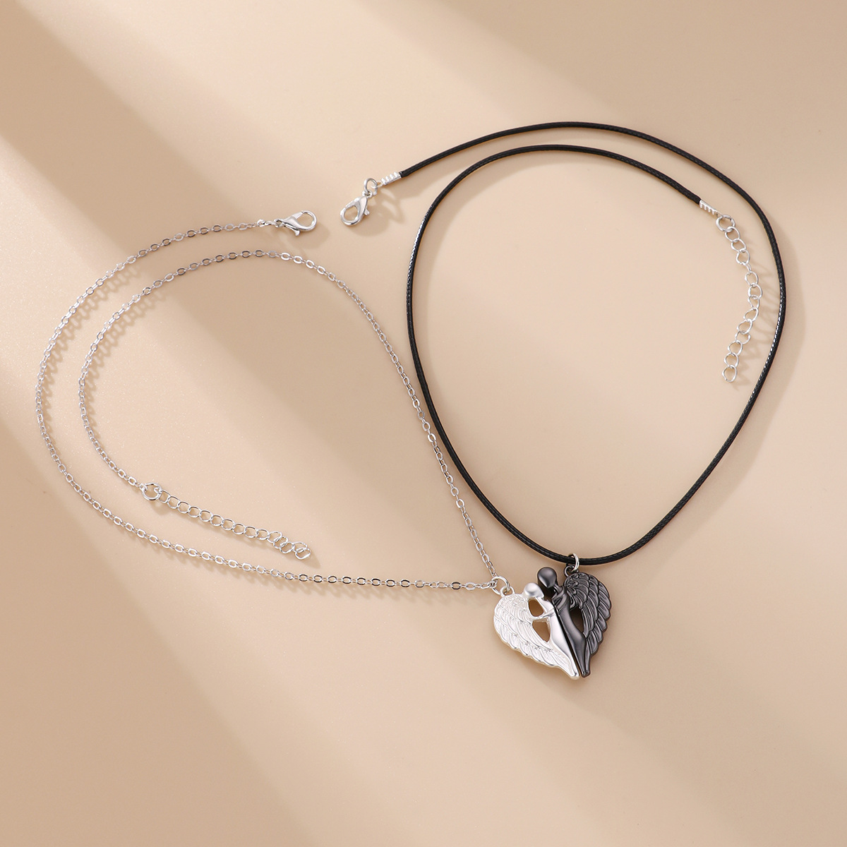 Angel Wings Couple Necklace - image 3