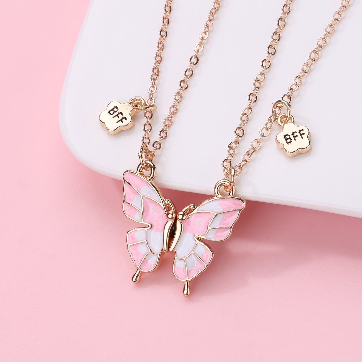 Butterfly Magnet Kids Necklace - image 2