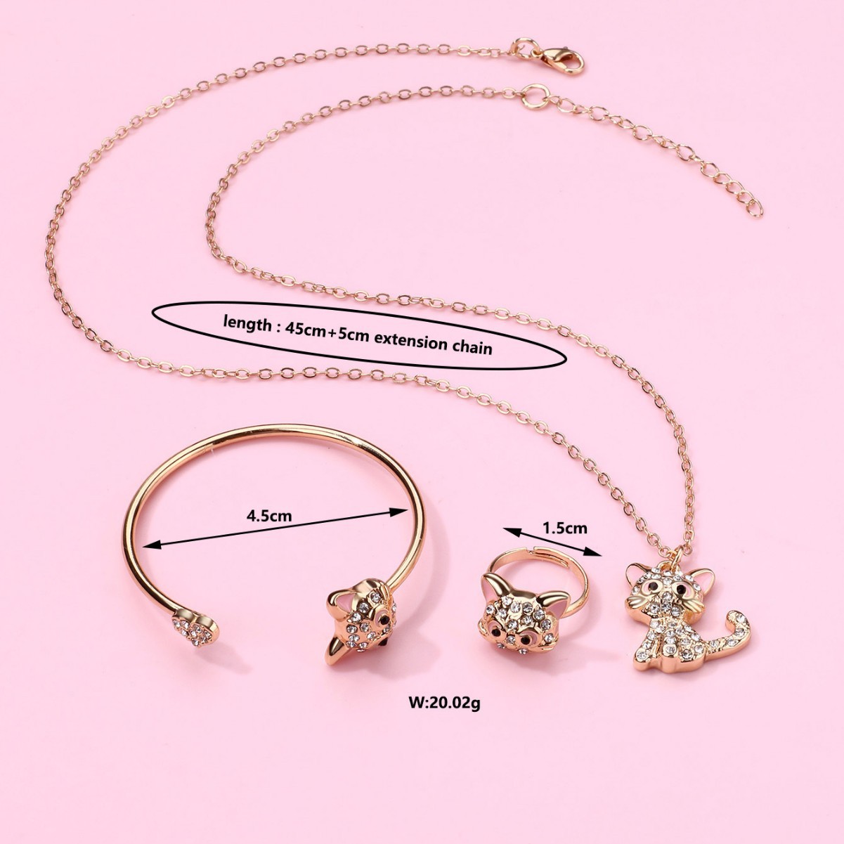 Fox Jewelry Set for Kids - image 4