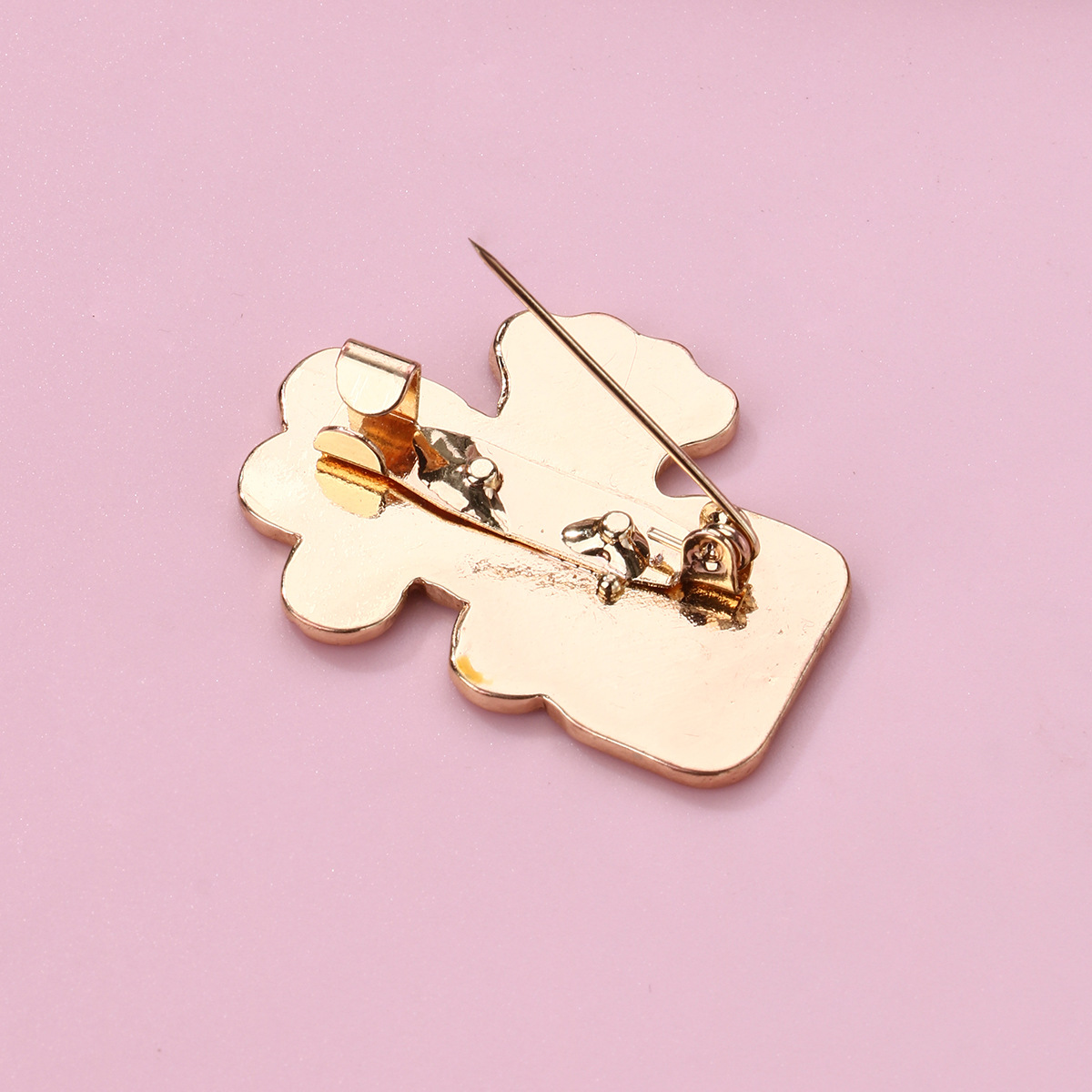 Crown BFF Brooch Pin - image 3