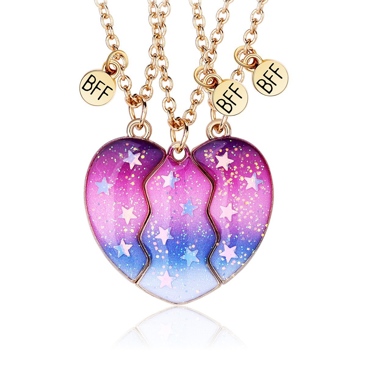 Starry Sky Magnet Necklace Set - image 6