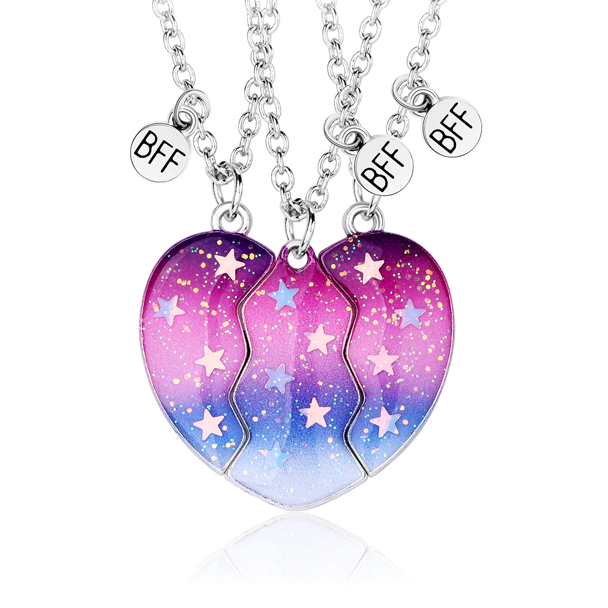 Starry Sky Magnet Necklace Set - image 7