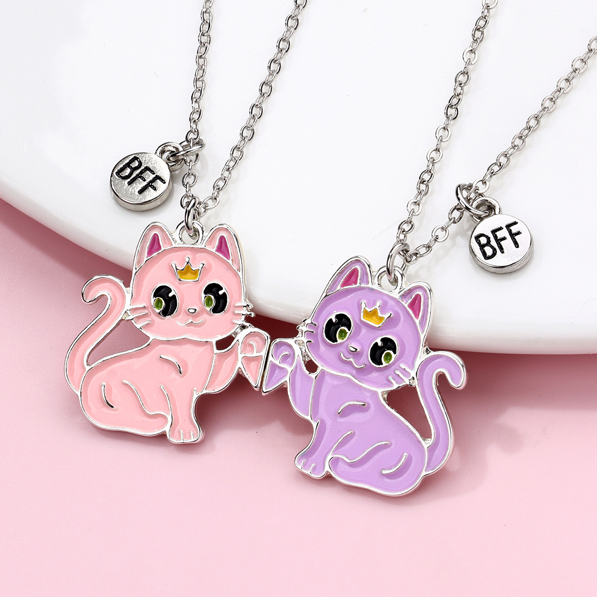 Princess Heart Magnet Necklace - image 3