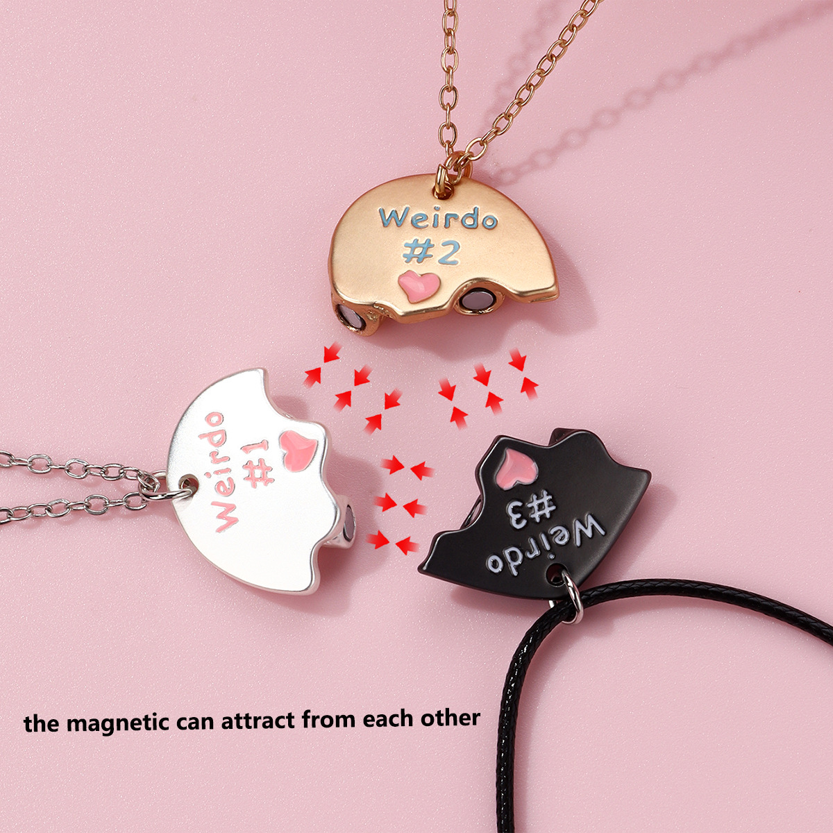 Kids Heart Magnet 3-Piece Set - image 2