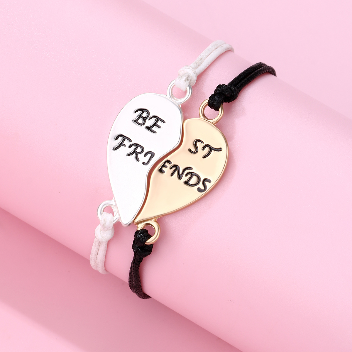 Heart BFF Woven Bracelet - image 2