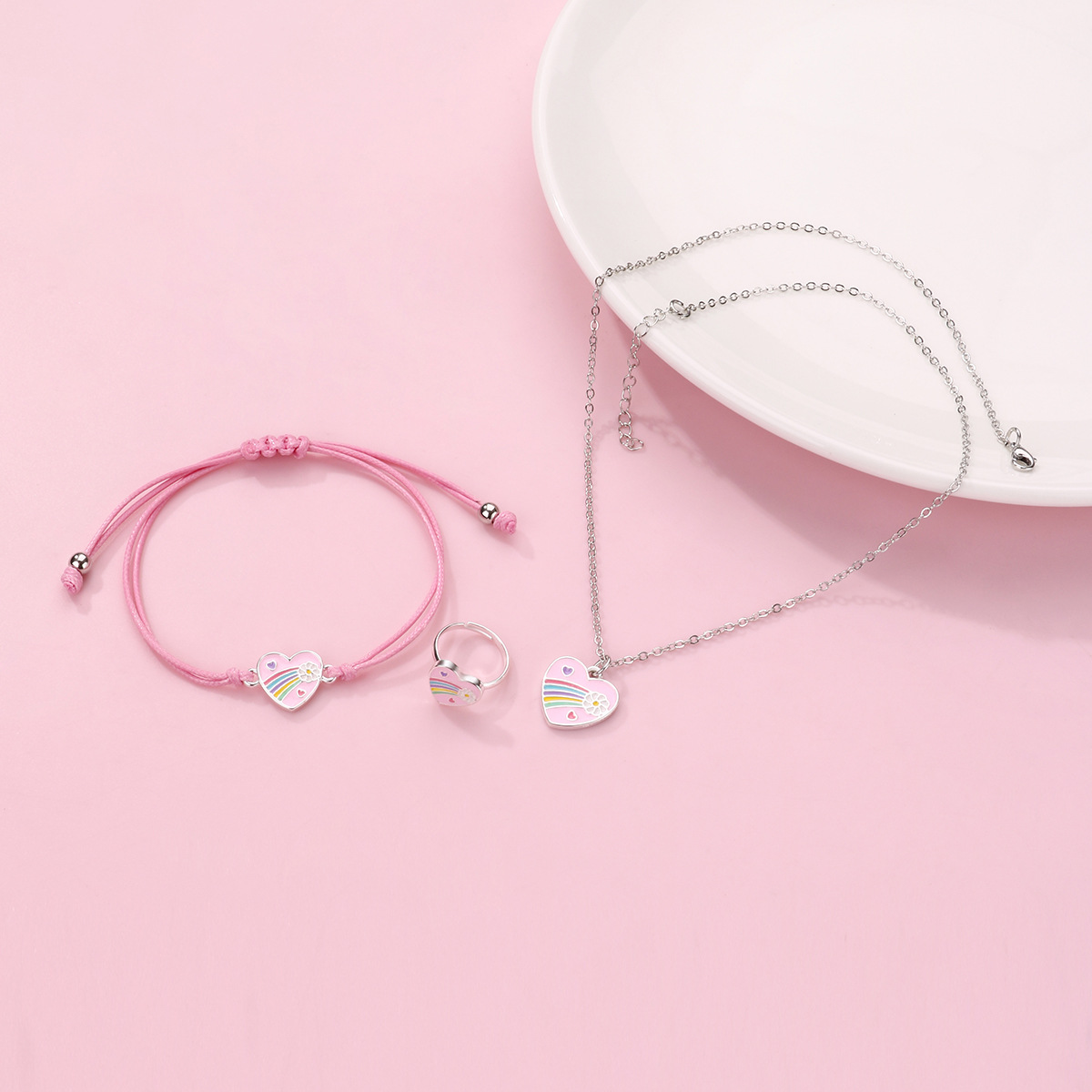 Rainbow 3-Piece Jewelry Set - image 4