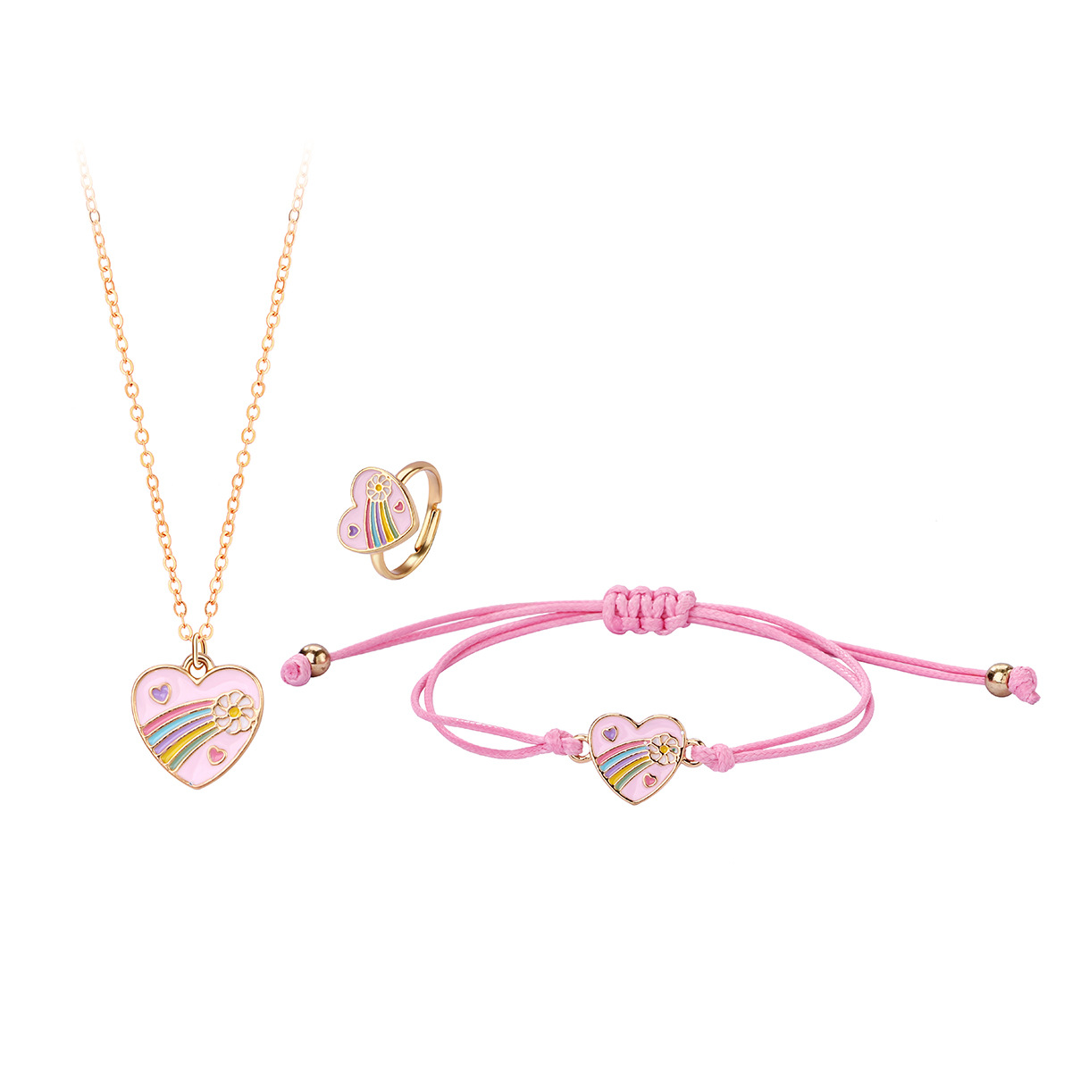 Rainbow 3-Piece Jewelry Set - image 5