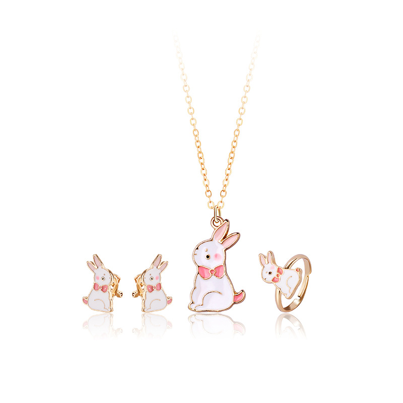 Rabbit Pendant Bestie Necklace - image 5