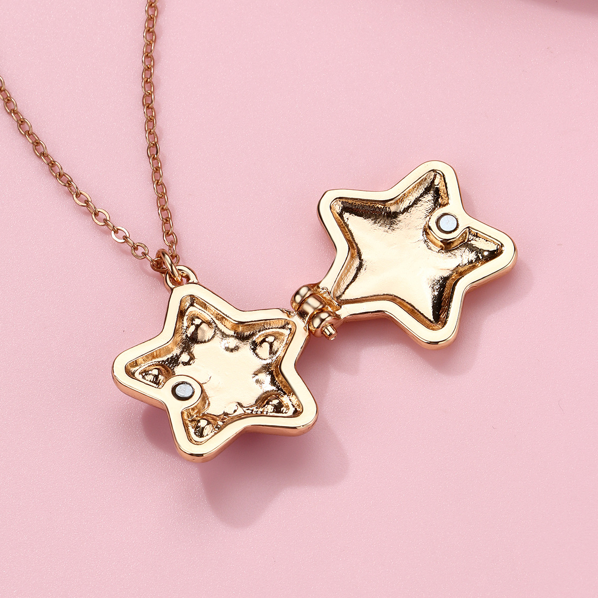 Star Rhinestone Necklace - image 2
