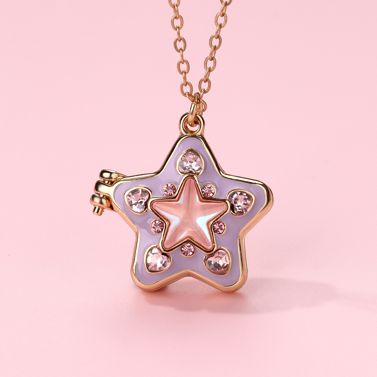 Star Rhinestone Necklace - image 6