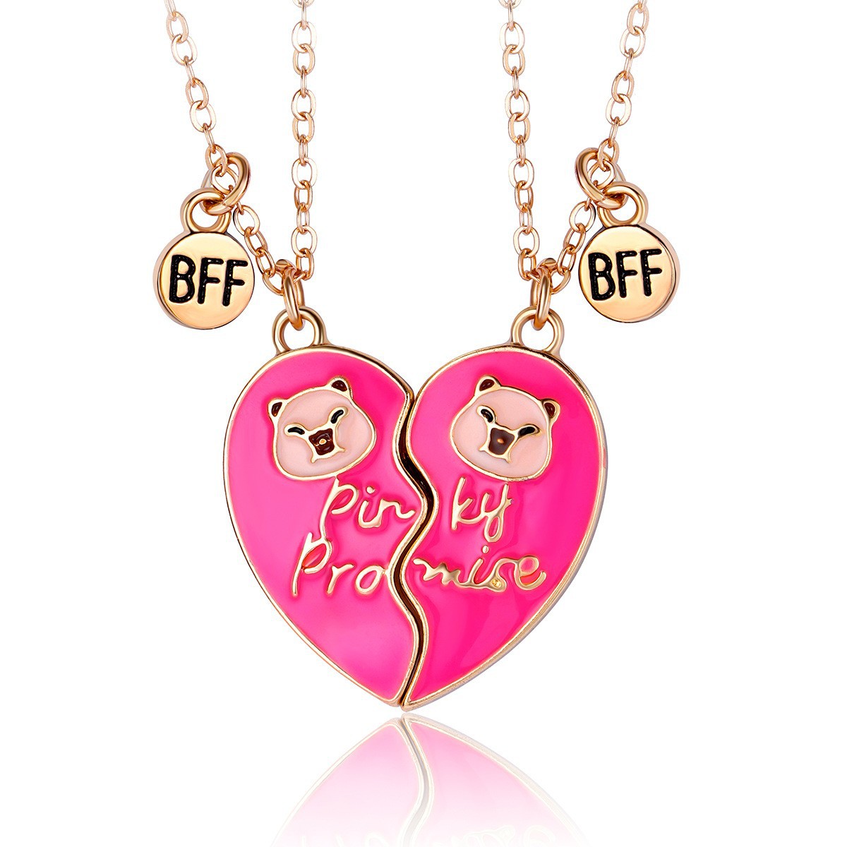 Capybara Magnet Couple Necklace - image 5