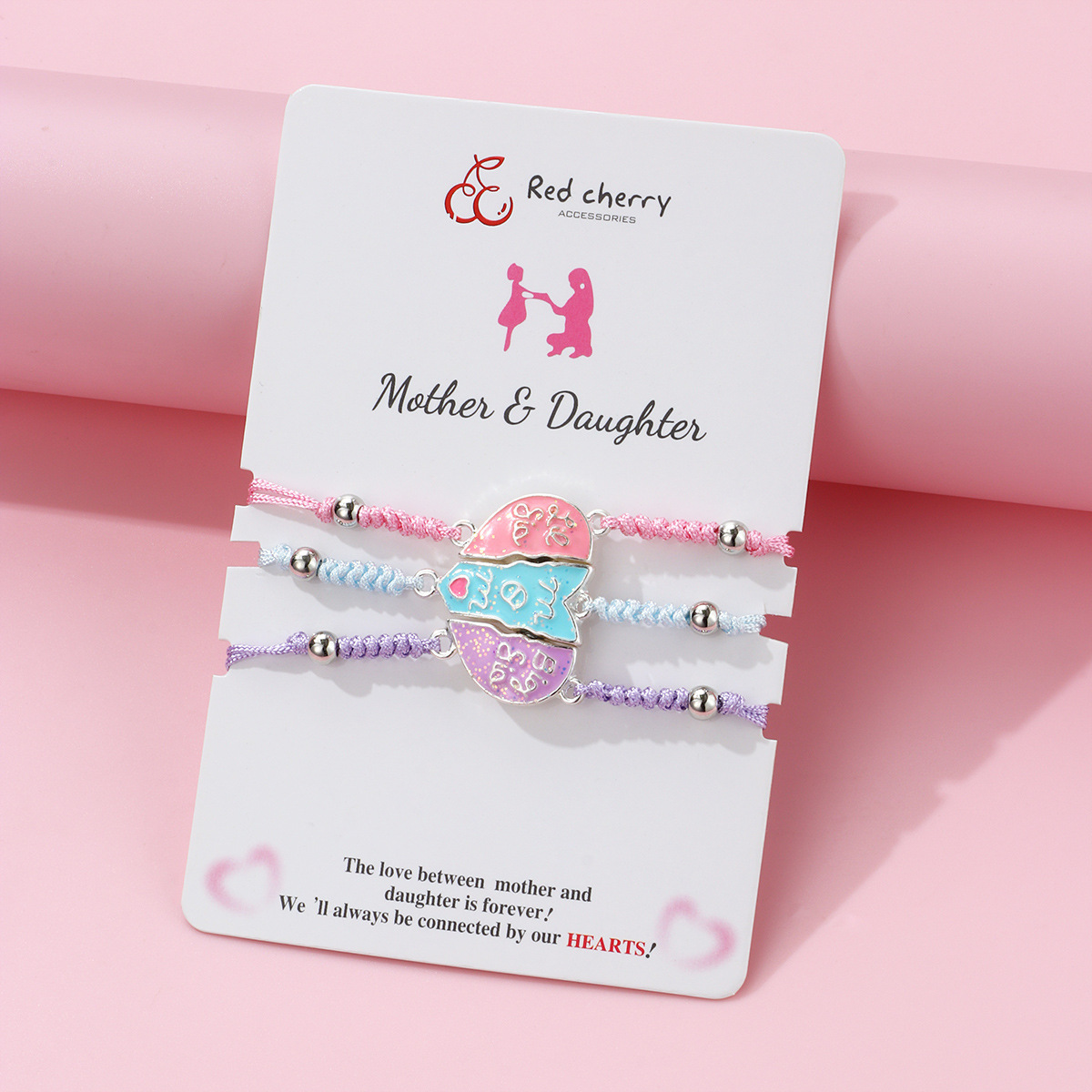 Heart Magnet Woven Bracelet - image 6