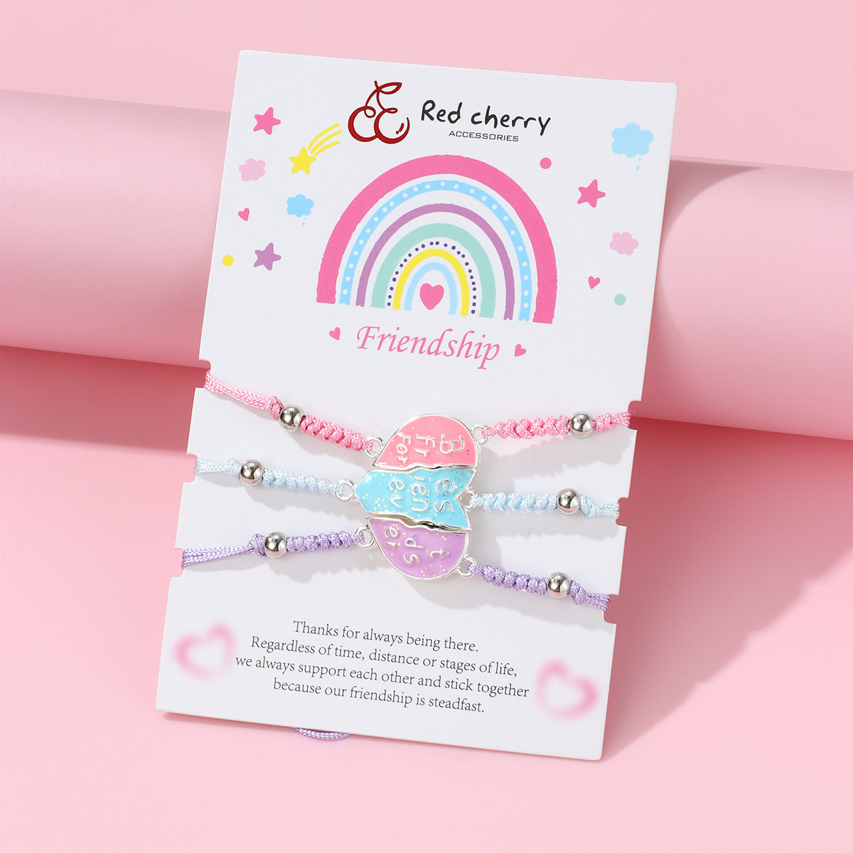 Heart Magnet 3-Piece Bracelet