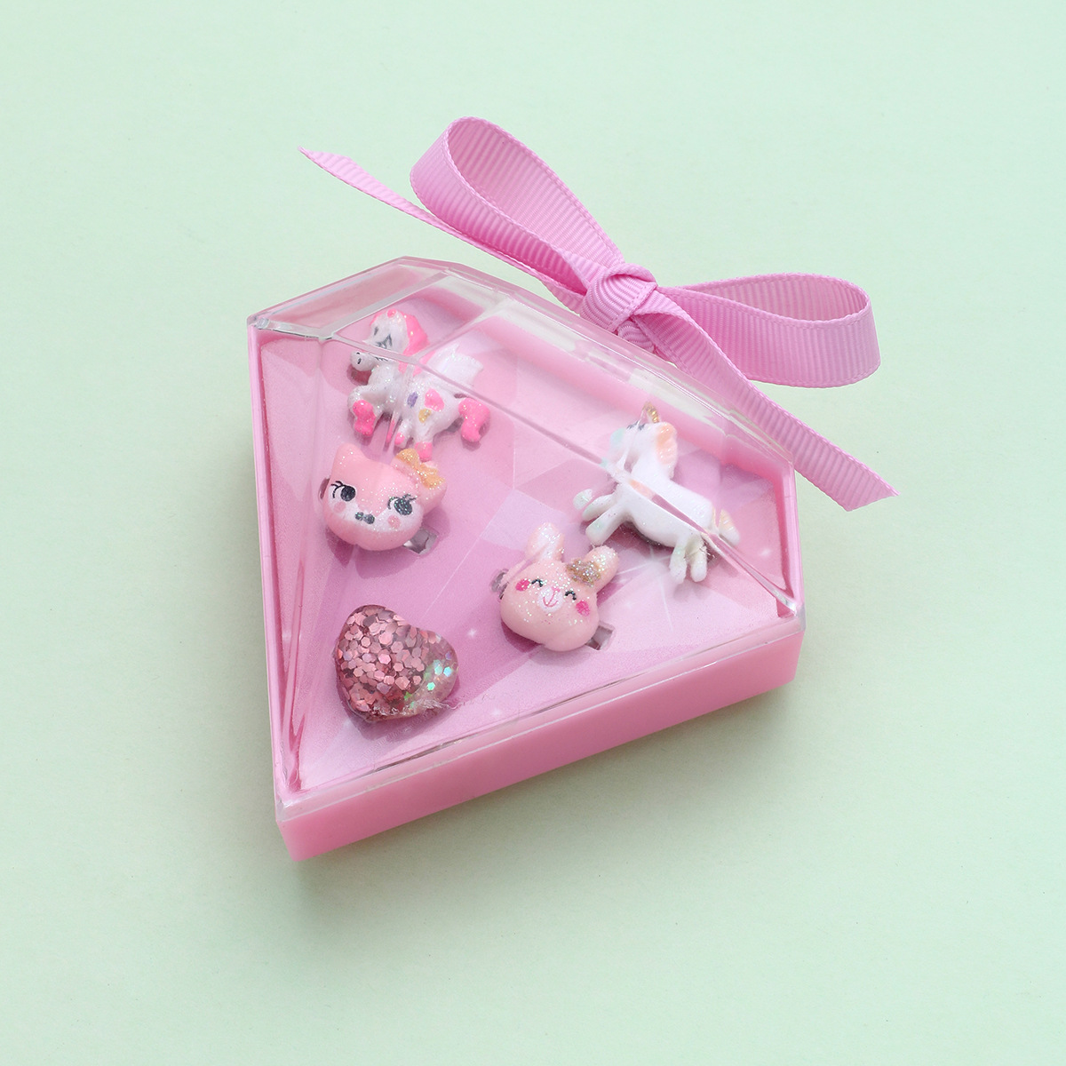 Pink Diamond Ring Box Set